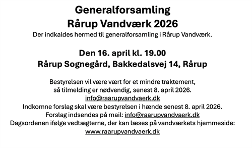 Generalforsamling 2026